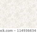 Abstract decorative floral background. seamless pattern in flat modern neutral. Hand drawn isolated rounded shapes. Cut out leaves flowers silhouettes. vector design Good for fashion, textile, fabric Abstract decorative floral background. seamless pattern in flat modern neutral. Hand drawn isolated rounded shapes. Cut out leaves flowers silhouettes. vector design Good for fashion, textile, fabric 114936634