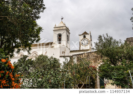 St Marys church, Igreja de Santa Maria do Castelo, Tavira, Algarve, Portugal. St Marys church, Igreja de Santa Maria do Castelo, Tavira, Algarve, Portugal. 114937134
