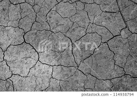 textured dry cracked soil textured dry cracked soil 114938794
