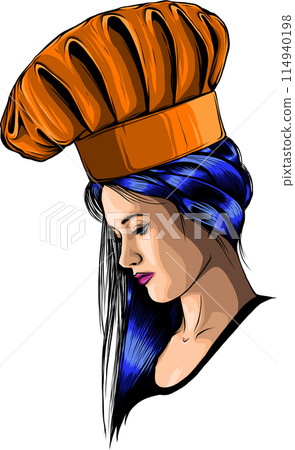 vector illustration of beautiful face woman art vector illustration of beautiful face woman art 114940198