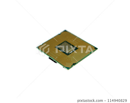 Central processing unit CPU or Microprocessor close up 114940829