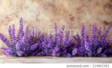 Close Up of Lavender Flowers 114941561