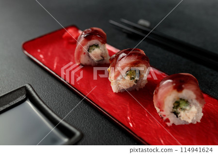 Japanese food 114941624