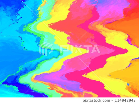 Abstract hand drawn neon gradient illustration background wallpaper Abstract hand drawn neon gradient illustration background wallpaper 114942942