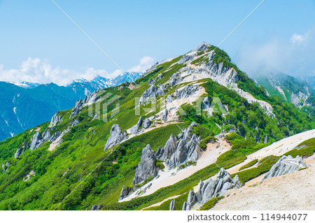 夏季攀登燕岳（燕岳-燕山山頂） 114944077