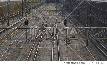Railroad tracks Railroad tracks 114944168