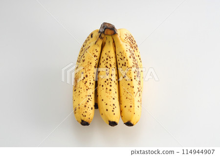 Sugar spot banana ripe Sugar spot banana ripe 114944907