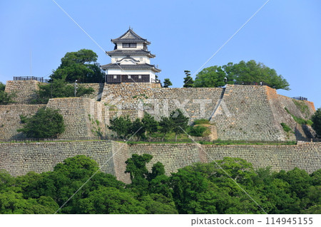 [Kagawa Prefecture] Marugame Castle, the magnificent site of the tallest stone walls in Japan 114945155