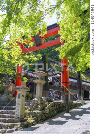 Saga Toriimoto Atago Shrine First Torii 114945941