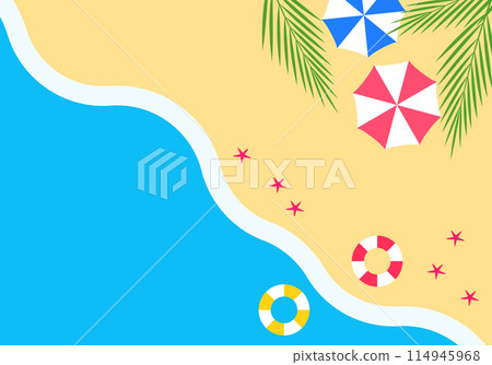 Beautiful tropical beach summer background material 1 of 5 Beautiful tropical beach summer background material 1 of 5 114945968