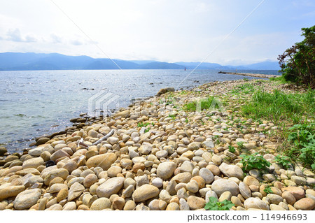 福井縣水島風景（2022年夏季） 114946693