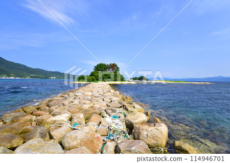 Scenery of Mizushima, Fukui Prefecture (Summer 2022) 114946701