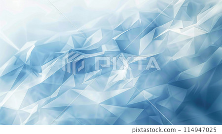 天藍色和白色的幾何背景插畫 114947025