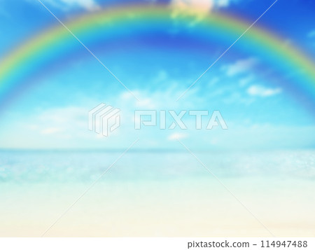 Background with the image of the sea and sky 114947488