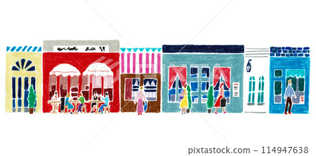 People: Daily life in the shopping district 114947638