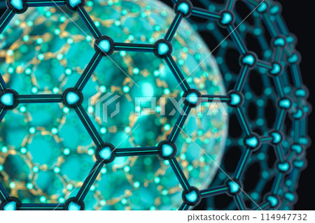 molecule, emission, light 114947732