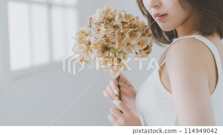 繡球花 女生 女孩 114949042