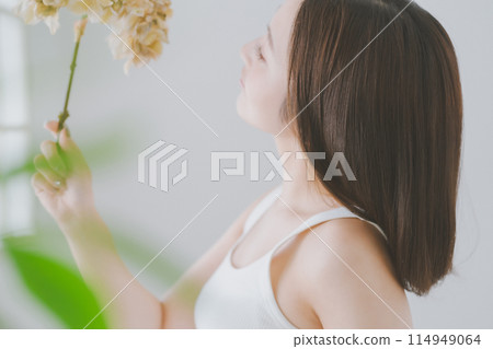繡球花 女生 女孩 114949064