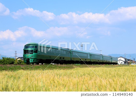 [JR九州]伊那到喜波72系列「湯布院之森」（九大本線：田主丸～築後吉井） 114949140