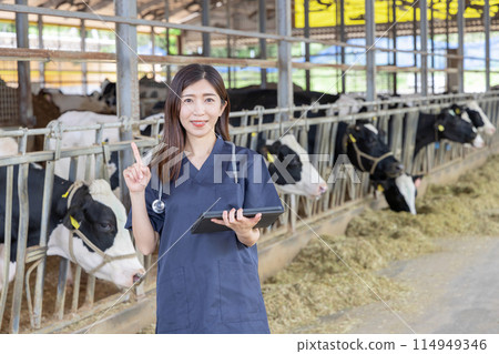 Farm workers: Veterinarians 114949346