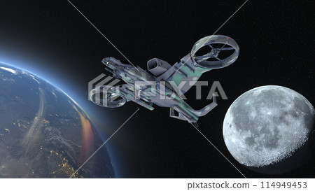太空船和地球 114949453
