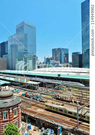 藍天的東京站 114949902