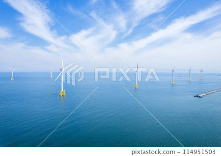 離岸風力發電（空拍） 114951503