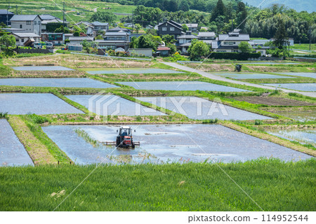 划船的風景【松本市中山】 划船的風景【松本市中山】 114952544