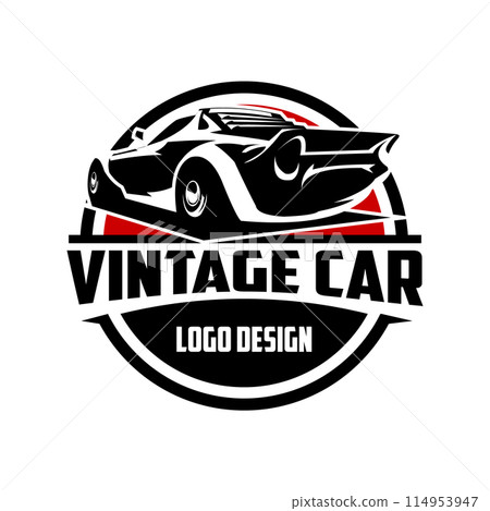 1976 Lotus spirit car. front view with style, legend car vector design. isolated white background view. best for logos, badges, emblems 1976 Lotus spirit car. front view with style, legend car vector design. isolated white background view. best for logos, badges, emblems 114953947