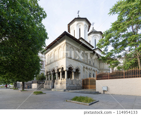 Three Hierarchs Church - Coltea in Bucharest, Romania Three Hierarchs Church - Coltea in Bucharest, Romania 114954133