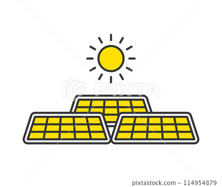 太陽能發電太陽能電池板 114954879
