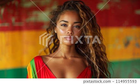Juneteenth. Black power, black history month concept. 114955593