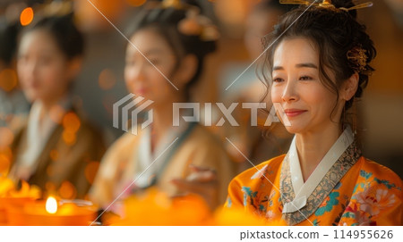 Chuseok Festival in Korea 114955626