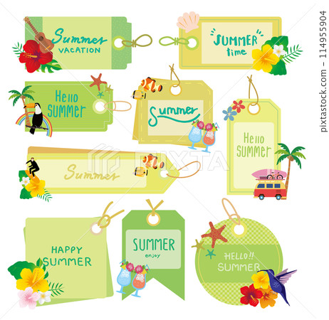 熱帶度假旅行框架 114955904