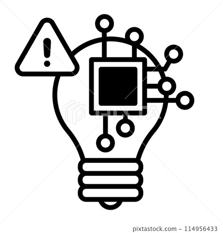 先進技術危機的形象圖示。 114956433