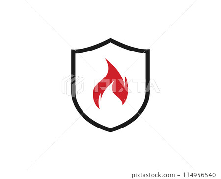 No fire allowed, fireproof icon. Vector illustration. 114956540