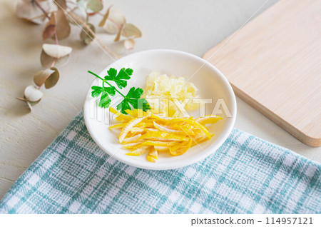 國產檸檬果肉和果皮 國產檸檬果肉和果皮 114957121