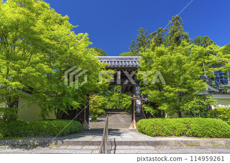 Kyoto Komyo-ji Temple (Ao Komyo-ji Temple) Main Gate 114959261