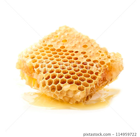 Honeycomb on white backgrounds Honeycomb on white backgrounds 114959722