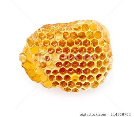 Honeycomb on white backgrounds Honeycomb on white backgrounds 114959763