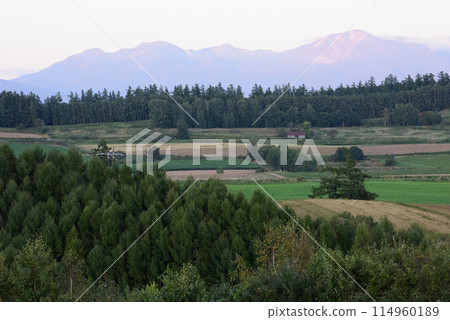 Scenery of Biei in September Scenery of Biei in September 114960189