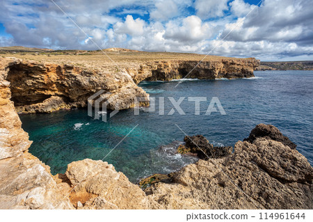 Mary Cliff, north west coast of Malta. Mary Cliff, north west coast of Malta. 114961644