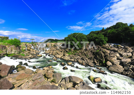 [鹿兒島縣] 晴天時的索木瀑布（東方尼加拉） 114962150