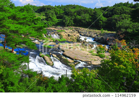 [鹿兒島縣] 晴天時的索木瀑布（東方尼加拉） 114962159