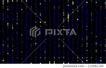 Trendy glitch pattern on dark background. Modern style vector Trendy glitch pattern on dark background. Modern style vector 114962186