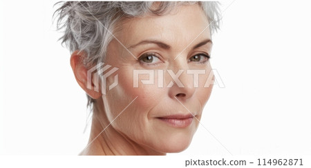 Confident Mature Woman Portrait Ai generated 114962871