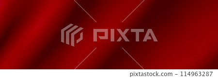 Dark Red satin cloth waves background texture 114963287