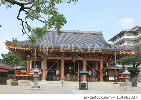 The main hall of Mibu-dera Temple in Nakagyo Ward, Kyoto City 114963327