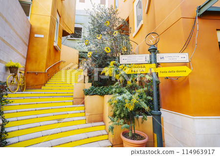 Kawasaki cityscape: La Cittadella streetscape [Kawasaki City, Kanagawa Prefecture] 114963917