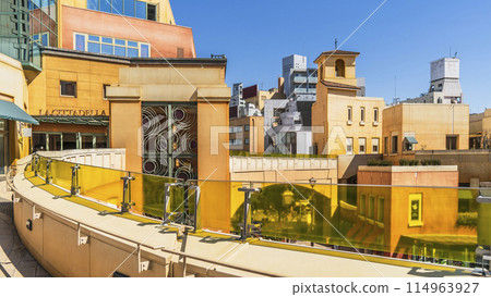 Kawasaki cityscape: La Cittadella streetscape [Kawasaki City, Kanagawa Prefecture] 114963927